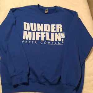 Never worn “The Office” junkie sweathshirt